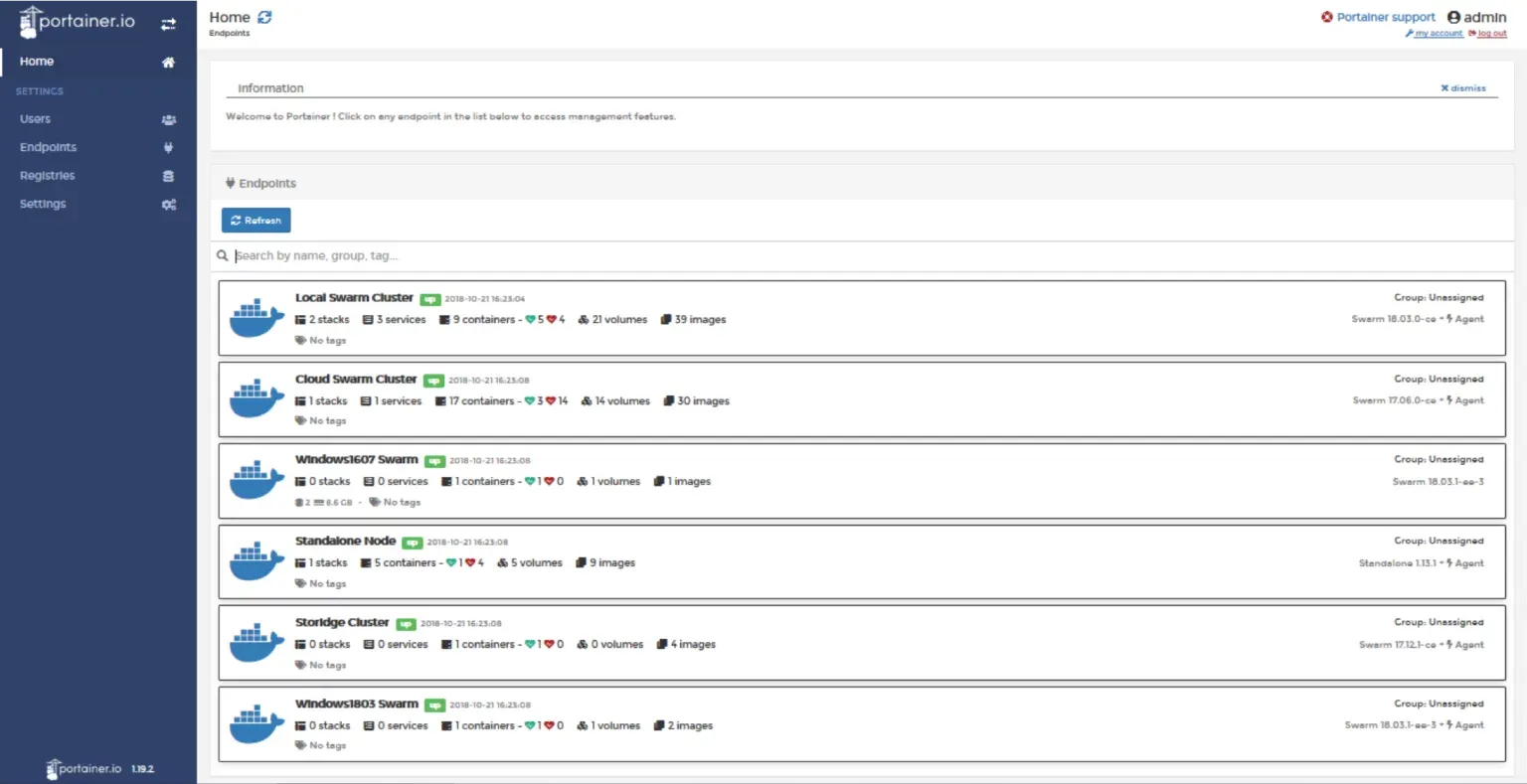 Manage Docker Using Portainer